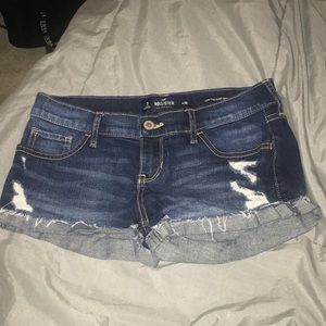 Hollister denim shorts